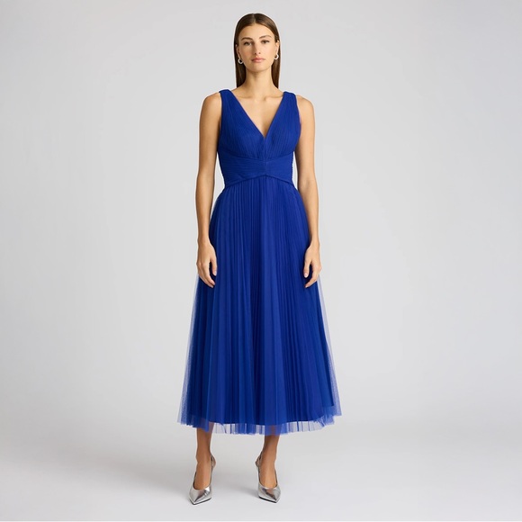 Zac Posen Dresses & Skirts - Zac Posen Tulle Midi-Dress in Royal Blue, size 6